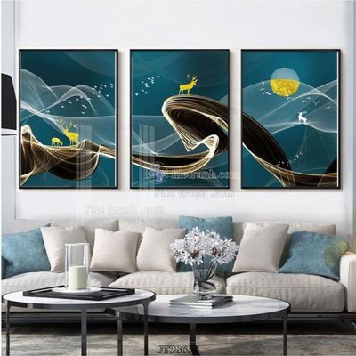 File gốc Tranh treo pha lê gương FT78699 cho in ấn và thiết kế