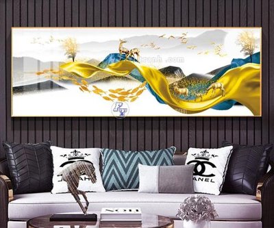 File tranh trang trí File tranh hiện đại pha lê gương FT799 (file gốc)