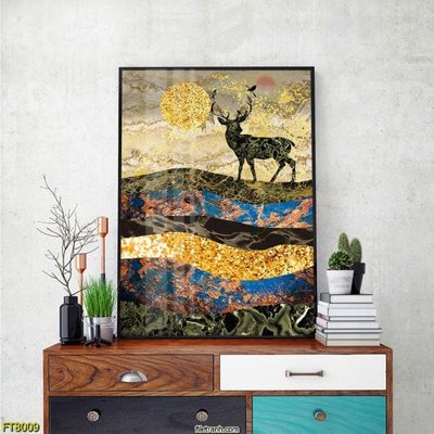 File tranh trang trí Tranh trang trí lối vào 1 tấm FT8009 (file gốc)