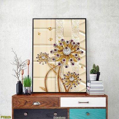 File PSD Tranh trang trí lối vào 1 tấm FT8039 (chất lượng in ấn)