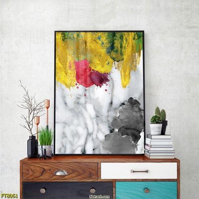 File tranh Tranh trang trí lối vào 1 tấm FT8061 (ảnh gốc) in trần 3D