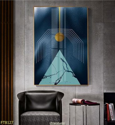 File tranh Tranh trang trí lối vào 1 tấm FT8127 (bản gốc) trang trí văn phòng