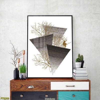 Tải file gốc Tranh trang trí lối vào 1 tấm FT8209 (in khổ lớn) quảng cáo