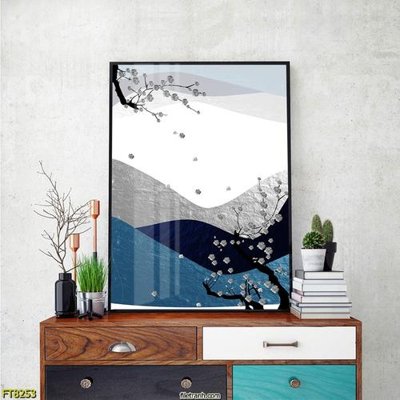 Download file Tranh trang trí lối vào 1 tấm FT8253 (gốc) cho xưởng in