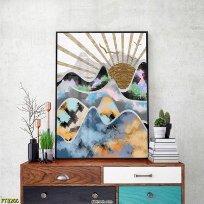 Ảnh mô tả file gốc in mica Tranh trang trí lối vào 1 tấm FT8266