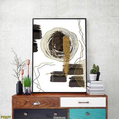 File gốc in tráng gương Tranh trang trí lối vào 1 tấm FT8277 chi tiết