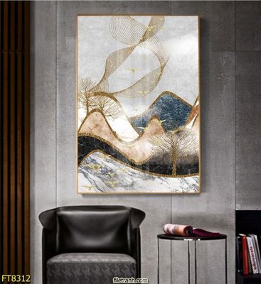 File tranh gốc Tranh trang trí lối vào 1 tấm FT8312 (bản đẹp) độc quyền