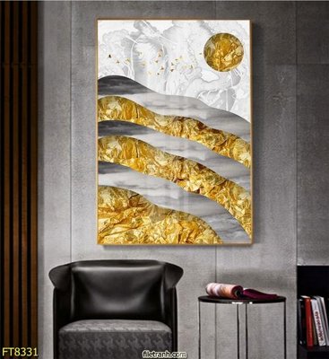 File gốc in ấn Tranh trang trí lối vào 1 tấm FT8331 độ phân giải cao