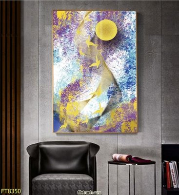 File gốc Tranh trang trí lối vào 1 tấm FT8350 (cho in UV) siêu nét