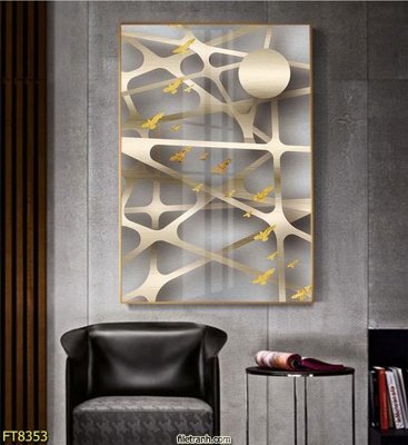 File ảnh gốc Tranh trang trí lối vào 1 tấm FT8353 không vỡ nét