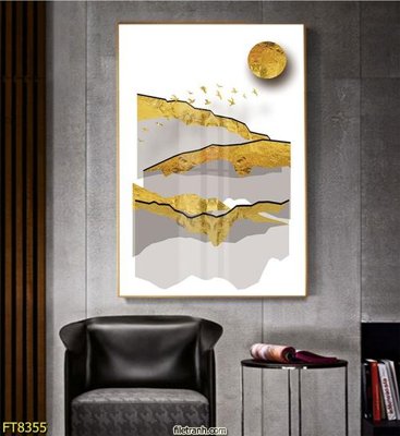 File gốc Tranh trang trí lối vào 1 tấm FT8355 (in 3D) cho trang trí