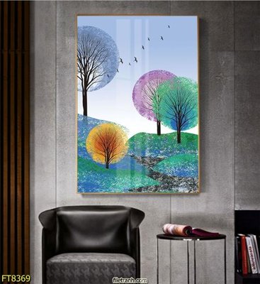 File PSD Tranh trang trí lối vào 1 tấm FT8369 (nguyên bản) cho thiết kế