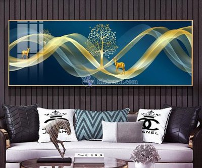 File ảnh File tranh hiện đại pha lê gương FT838 (gốc) trang trí khách sạn