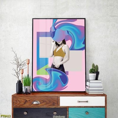 File tranh trang trí Tranh trang trí lối vào 1 tấm FT8412 (file gốc)