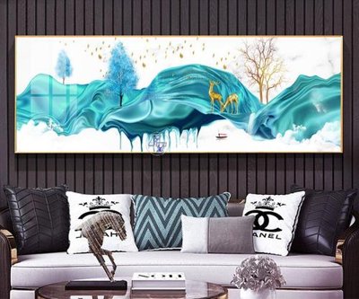 File gốc File tranh hiện đại pha lê gương FT842 (in lụa) chi tiết cao