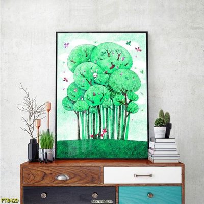 File tranh Tranh trang trí lối vào 1 tấm FT8429 (ảnh gốc) độ nét vượt trội