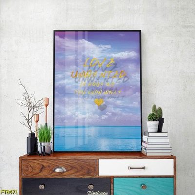 Tải file Tranh trang trí lối vào 1 tấm FT8471 (gốc) chủ đề tâm linh