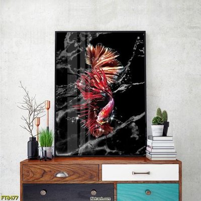 File gốc Tranh trang trí lối vào 1 tấm FT8477 (chủ đề hiện đại) trang trí