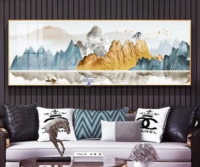 File ảnh File tranh hiện đại pha lê gương FT848 (gốc) in PP, decal