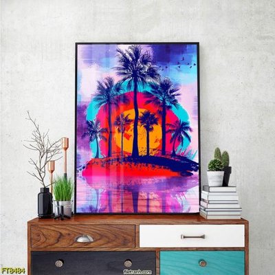 File gốc Tranh trang trí lối vào 1 tấm FT8484 (in 3D) nghệ thuật