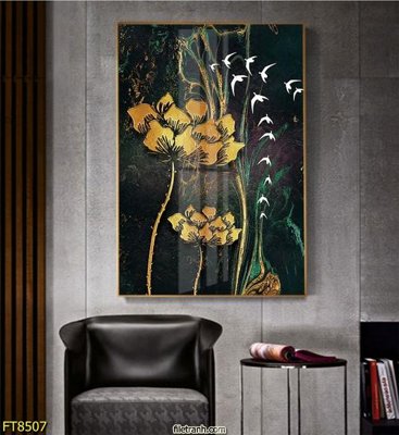 File tranh Tranh trang trí lối vào 1 tấm FT8507 (gốc) in film