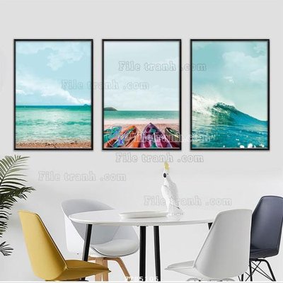 File tranh File tranh hiện đại pha lê gương FT85105 (gốc) chủ đề thành phố