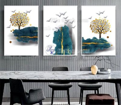 Tải file gốc in lụa File tranh hiện đại pha lê gương FT85110 siêu nét