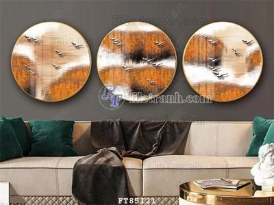 File gốc File tranh hiện đại pha lê gương FT85121 (in ấn) không giới hạn