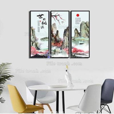 File tranh ảnh gốc File tranh hiện đại pha lê gương FT85186 dùng cho in khổ lớn