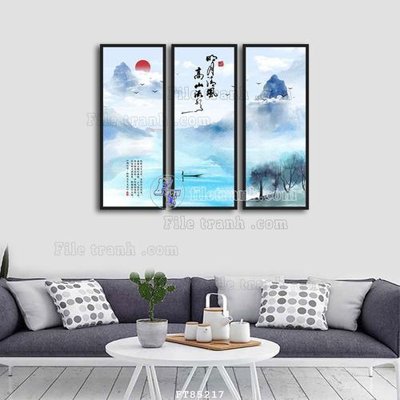 Tải file PSD File tranh hiện đại pha lê gương FT85217 (nguyên layer) để in