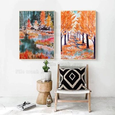 File tranh File tranh hiện đại pha lê gương FT85232 (gốc) in backlit film