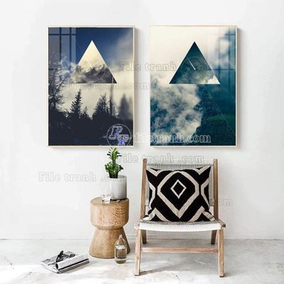 Tải file File tranh hiện đại pha lê gương FT85239 (gốc) in ấn chất lượng