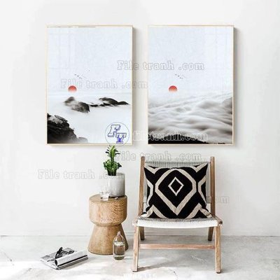 File gốc File tranh hiện đại pha lê gương FT85315 (bản quyền) cho in ấn