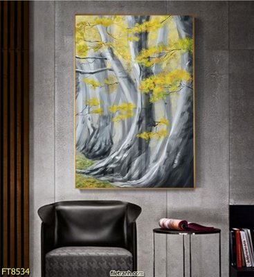 File tranh Tranh trang trí lối vào 1 tấm FT8534 (ảnh gốc) in trần 3D