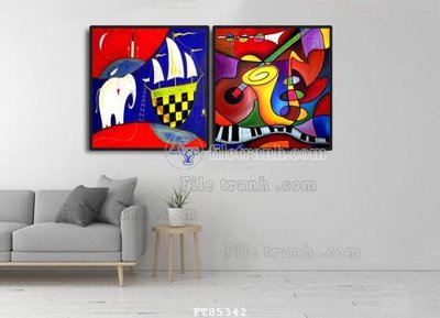 Tải file tranh File tranh hiện đại pha lê gương FT85342 (ảnh gốc) ngay