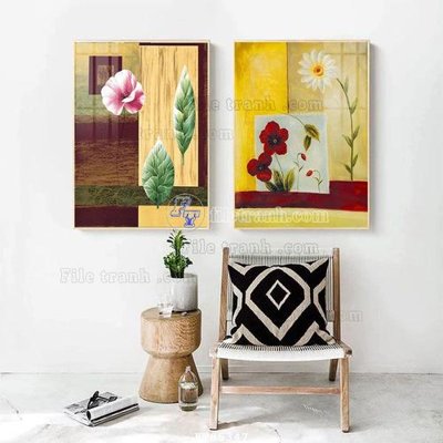 Download file ảnh gốc File tranh hiện đại pha lê gương FT85347 để in ấn