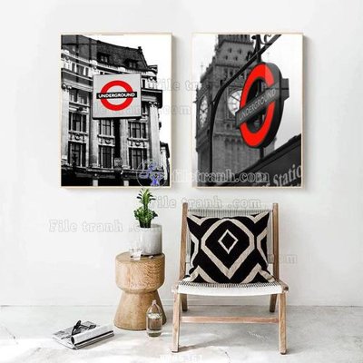 Download file gốc File tranh hiện đại pha lê gương FT85361 (in mica) trong suốt