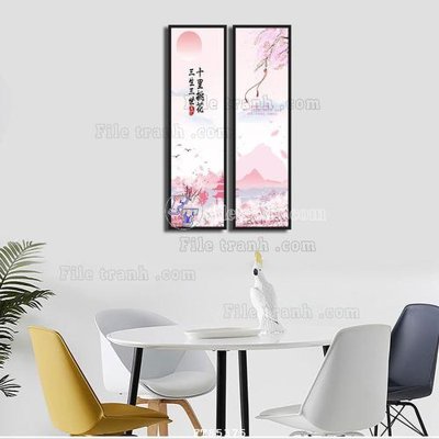 File tranh File tranh hiện đại pha lê gương FT85375 (ảnh gốc) không bị mờ