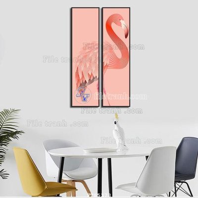 File gốc File tranh hiện đại pha lê gương FT85378 (trang trí) cho phòng khách