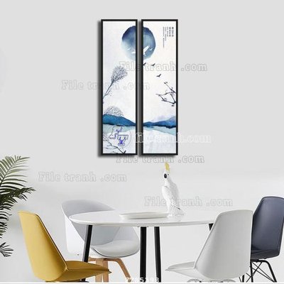 File gốc File tranh hiện đại pha lê gương FT85398 (chủ đề hiện đại) trang trí