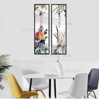 File gốc in ấn File tranh hiện đại pha lê gương FT85403 chất lượng vượt trội