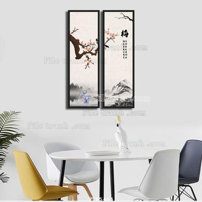 Download file File tranh hiện đại pha lê gương FT85404 (gốc) in mica cao cấp