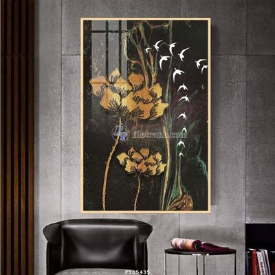 File tranh File tranh hiện đại pha lê gương FT85435 (file gốc) chuẩn màu in