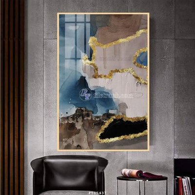 File ảnh File tranh hiện đại pha lê gương FT85437 (gốc) cho trang trí nhà hàng