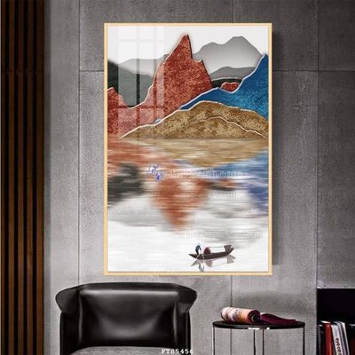 File ảnh File tranh hiện đại pha lê gương FT85456 (gốc) in biển hiệu