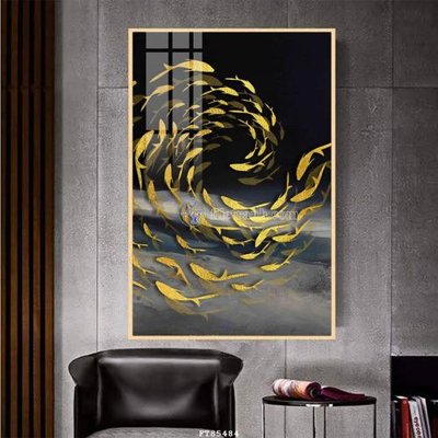 File gốc File tranh hiện đại pha lê gương FT85484 (cho in UV) siêu nét