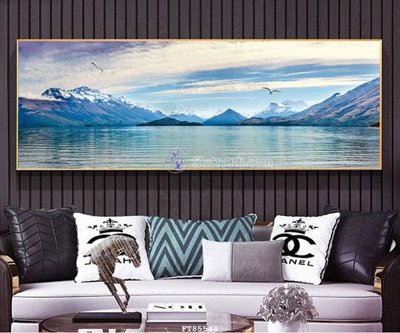 Download file gốc File tranh hiện đại pha lê gương FT85548 (in lụa) hoa lá