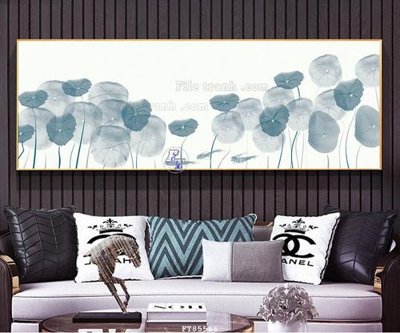 File gốc in ấn File tranh hiện đại pha lê gương FT85566 độ phân giải cao