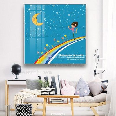 File gốc in ấn File tranh hiện đại pha lê gương FT85578 chất lượng vượt trội