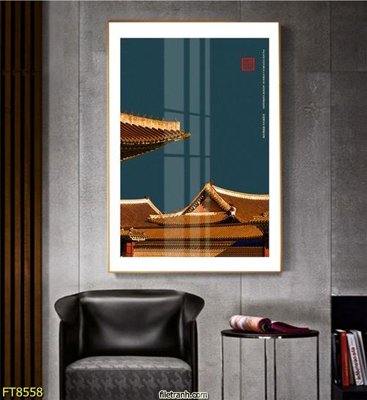 File tranh gốc Tranh trang trí lối vào 1 tấm FT8558 (sắc nét từng chi tiết)